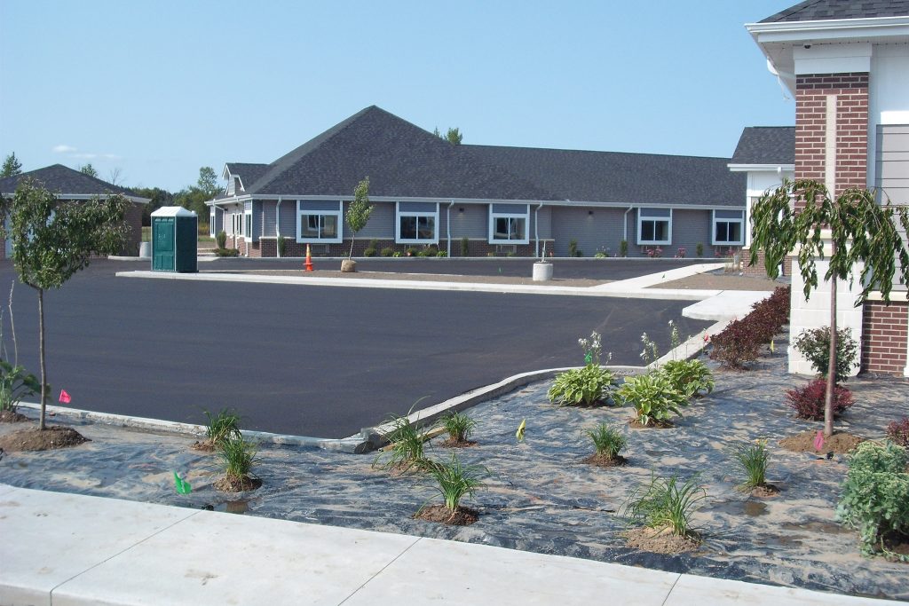 Comfort Care Senior Living Parking Lot in Saginaw, MI